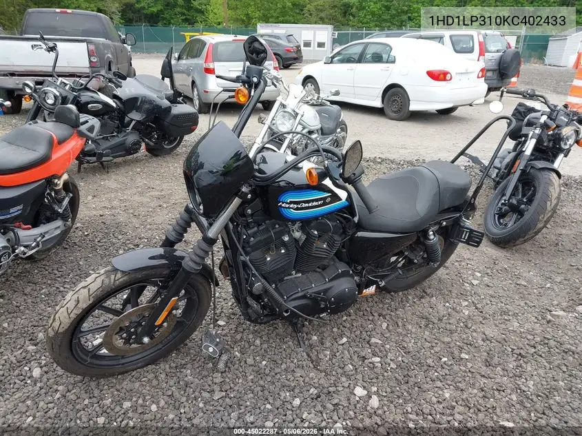 2019 Harley-Davidson Xl1200 Ns VIN: 1HD1LP310KC402433 Lot: 45022287