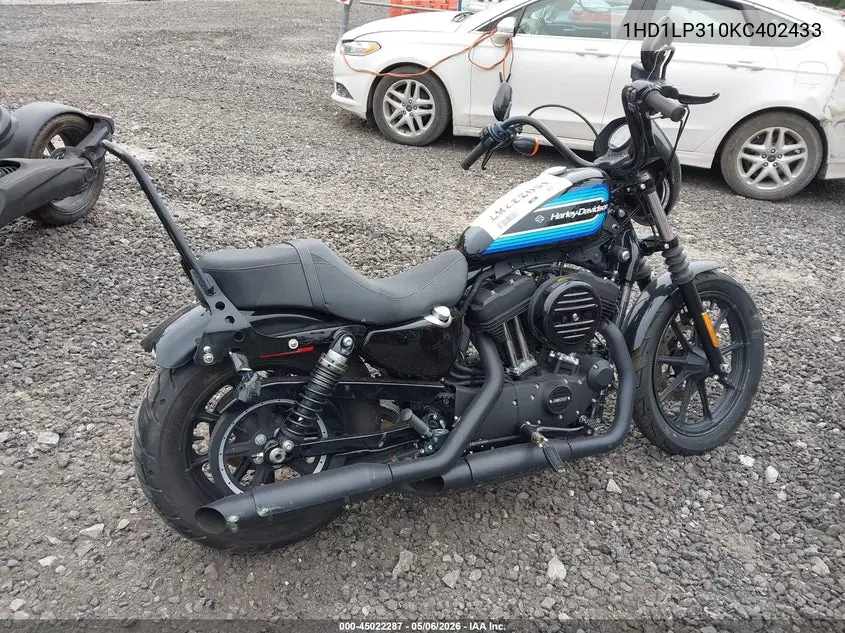 2019 Harley-Davidson Xl1200 Ns VIN: 1HD1LP310KC402433 Lot: 45022287