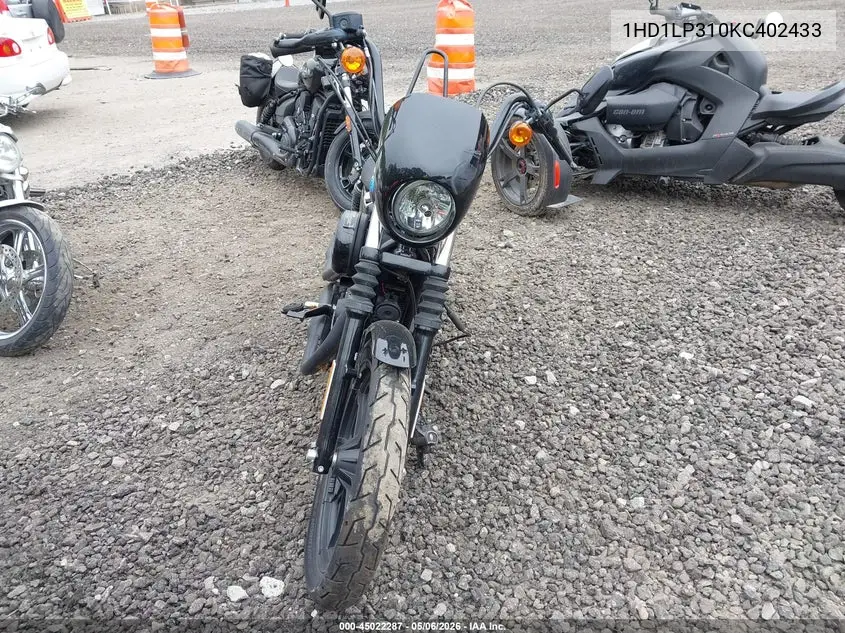 2019 Harley-Davidson Xl1200 Ns VIN: 1HD1LP310KC402433 Lot: 45022287