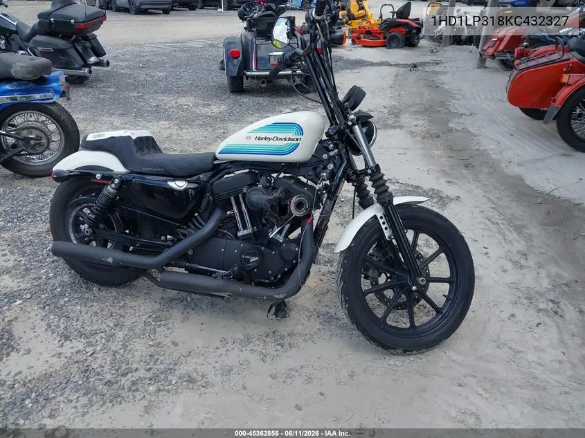 2019 Harley-Davidson Xl1200 Ns VIN: 1HD1LP318KC432327 Lot: 45362856