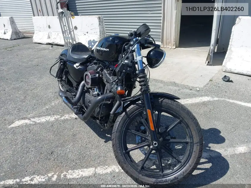2020 Harley-Davidson Xl1200 Ns VIN: 1HD1LP326LB402260 Lot: 44935679