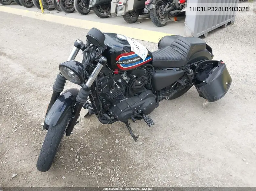 2020 Harley-Davidson Xl1200 Ns VIN: 1HD1LP328LB403328 Lot: 45228060