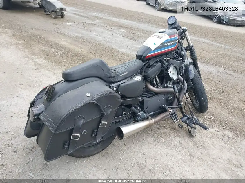 2020 Harley-Davidson Xl1200 Ns VIN: 1HD1LP328LB403328 Lot: 45228060