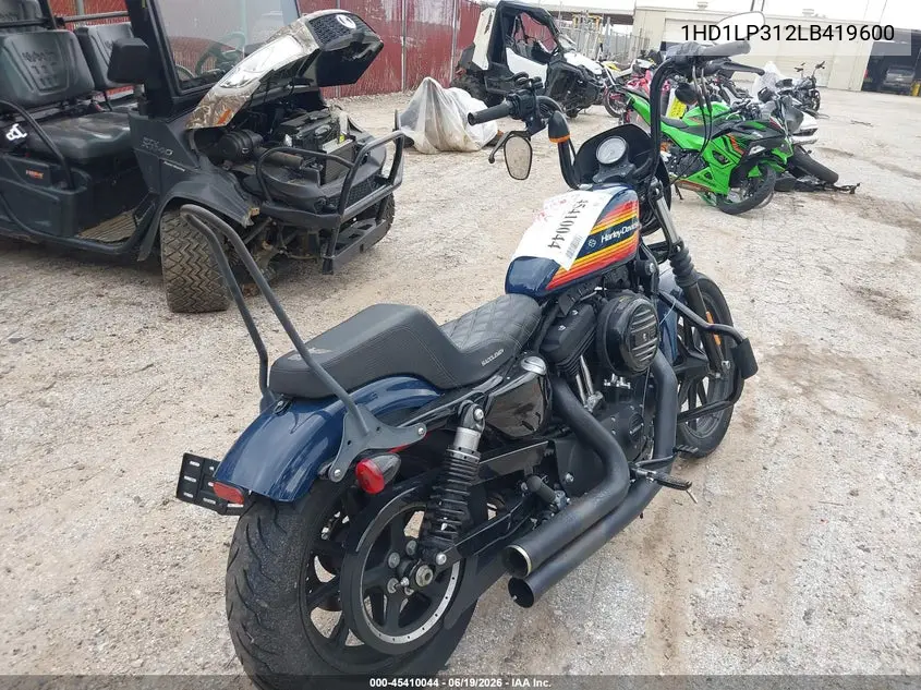 2020 Harley-Davidson Xl1200 Ns VIN: 1HD1LP312LB419600 Lot: 45410044