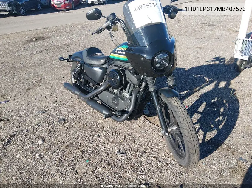 2021 Harley-Davidson Xl1200 Ns VIN: 1HD1LP317MB407573 Lot: 44975234