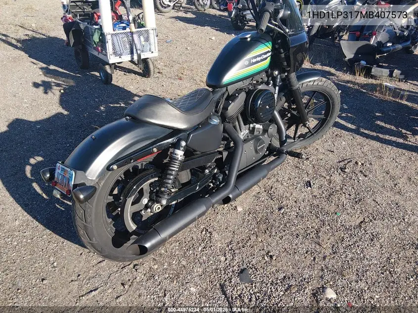 2021 Harley-Davidson Xl1200 Ns VIN: 1HD1LP317MB407573 Lot: 44975234
