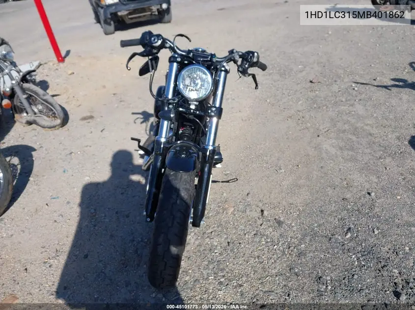 2021 Harley-Davidson Xl1200 X VIN: 1HD1LC315MB401862 Lot: 45101773