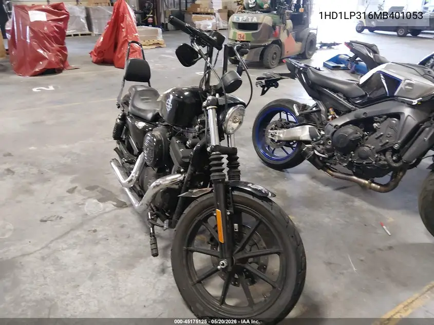 2021 Harley-Davidson Xl1200 Ns VIN: 1HD1LP316MB401053 Lot: 45175125