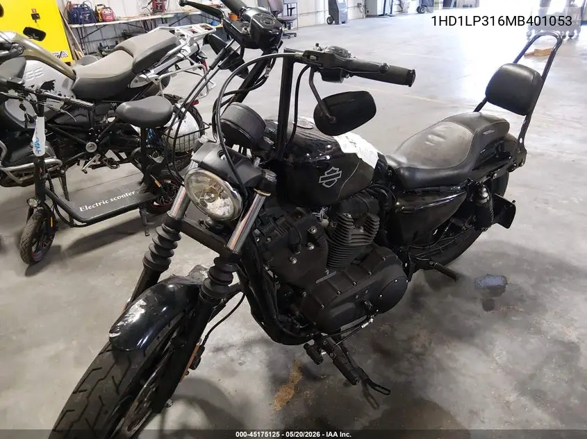 2021 Harley-Davidson Xl1200 Ns VIN: 1HD1LP316MB401053 Lot: 45175125
