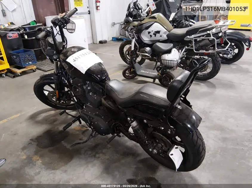 2021 Harley-Davidson Xl1200 Ns VIN: 1HD1LP316MB401053 Lot: 45175125