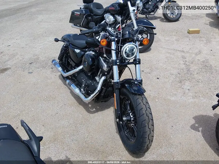 2021 Harley-Davidson Xl1200 X VIN: 1HD1LC312MB400250 Lot: 45283117