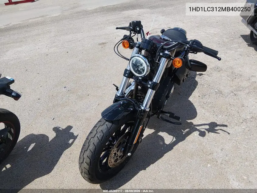 2021 Harley-Davidson Xl1200 X VIN: 1HD1LC312MB400250 Lot: 45283117