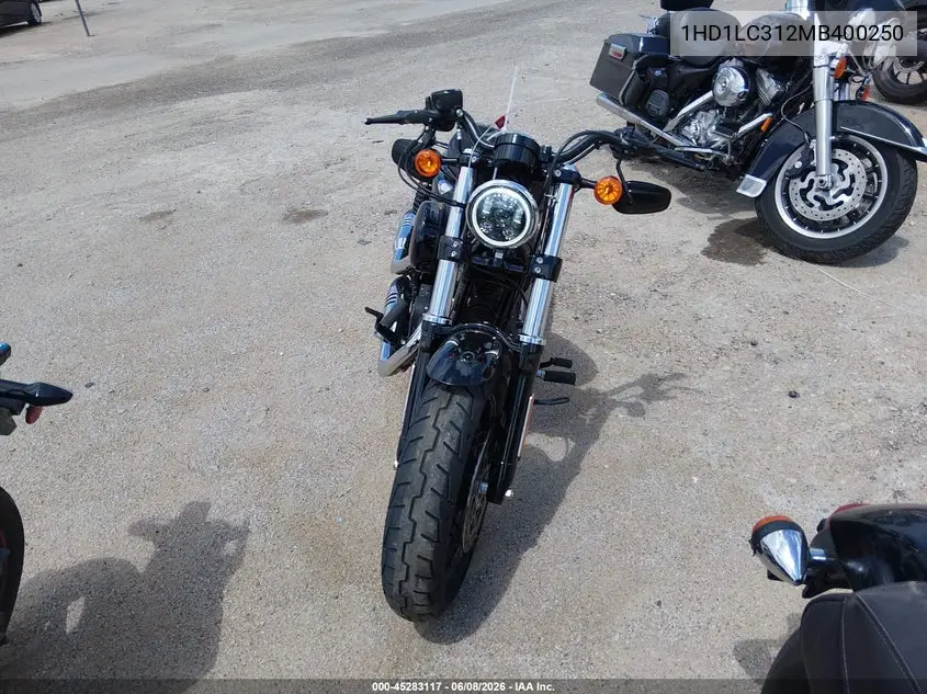2021 Harley-Davidson Xl1200 X VIN: 1HD1LC312MB400250 Lot: 45283117