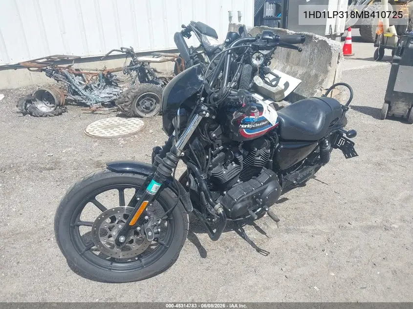 2021 Harley-Davidson Xl1200 Ns VIN: 1HD1LP318MB410725 Lot: 45314783