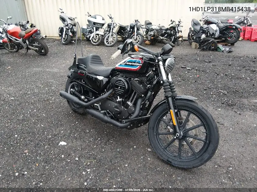 2021 Harley-Davidson Xl1200 Ns VIN: 1HD1LP318MB415438 Lot: 45531299
