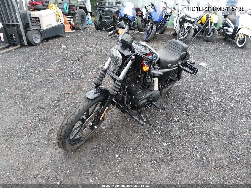 2021 Harley-Davidson Xl1200 Ns VIN: 1HD1LP318MB415438 Lot: 45531299