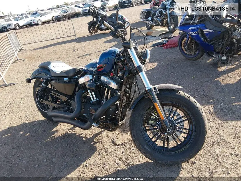 2022 Harley-Davidson Xl1200 X VIN: 1HD1LC310NB413614 Lot: 45021044