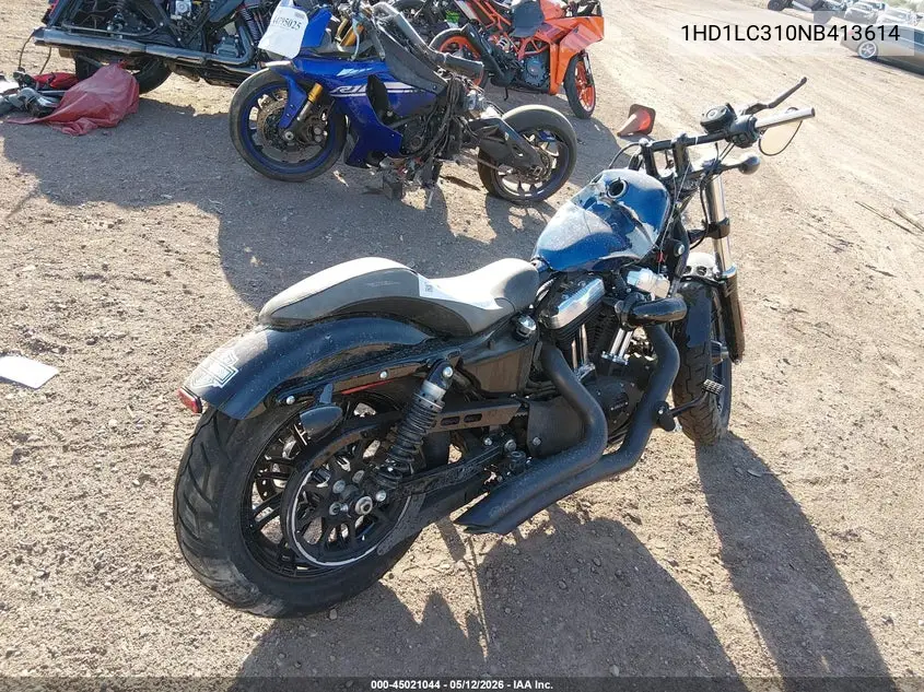 2022 Harley-Davidson Xl1200 X VIN: 1HD1LC310NB413614 Lot: 45021044