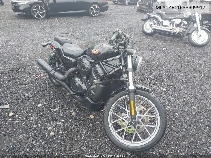 2025 Harley-Davidson Rh975 S VIN: MLY1ZF116SS309917 Lot: 44974031