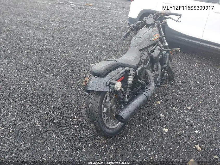 2025 Harley-Davidson Rh975 S VIN: MLY1ZF116SS309917 Lot: 44974031