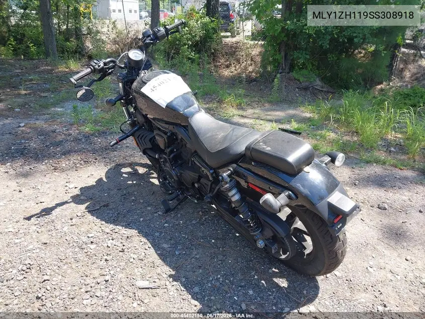 2025 Harley-Davidson Rh975 VIN: MLY1ZH119SS308918 Lot: 45402150