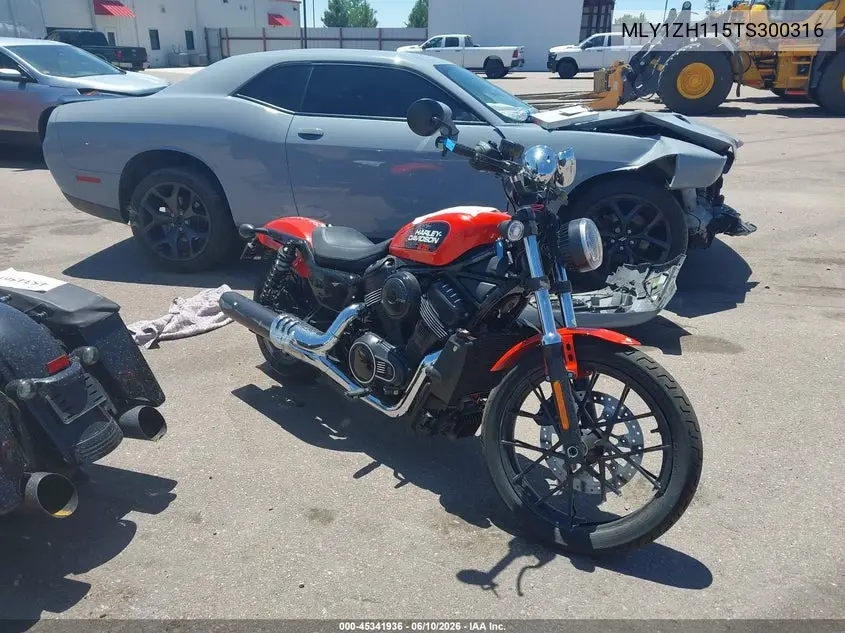 2026 Harley-Davidson Rh975 VIN: MLY1ZH115TS300316 Lot: 45341936