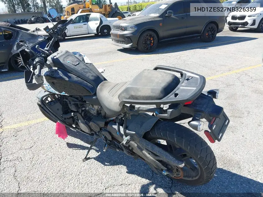 2022 Harley-Davidson Ra1250 S VIN: 1HD1ZES27NB326359 Lot: 44602545