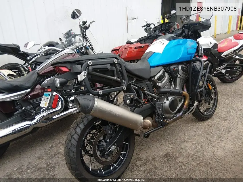 2022 Harley-Davidson Ra1250 S VIN: 1HD1ZES18NB307908 Lot: 45313774