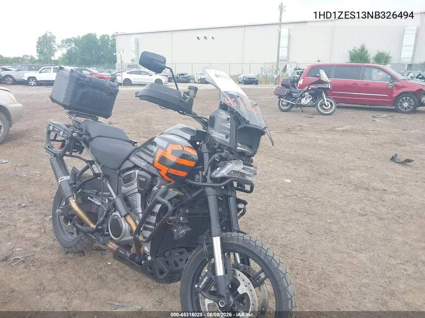 2022 Harley-Davidson Ra1250 S VIN: 1HD1ZES13NB326494 Lot: 45316028