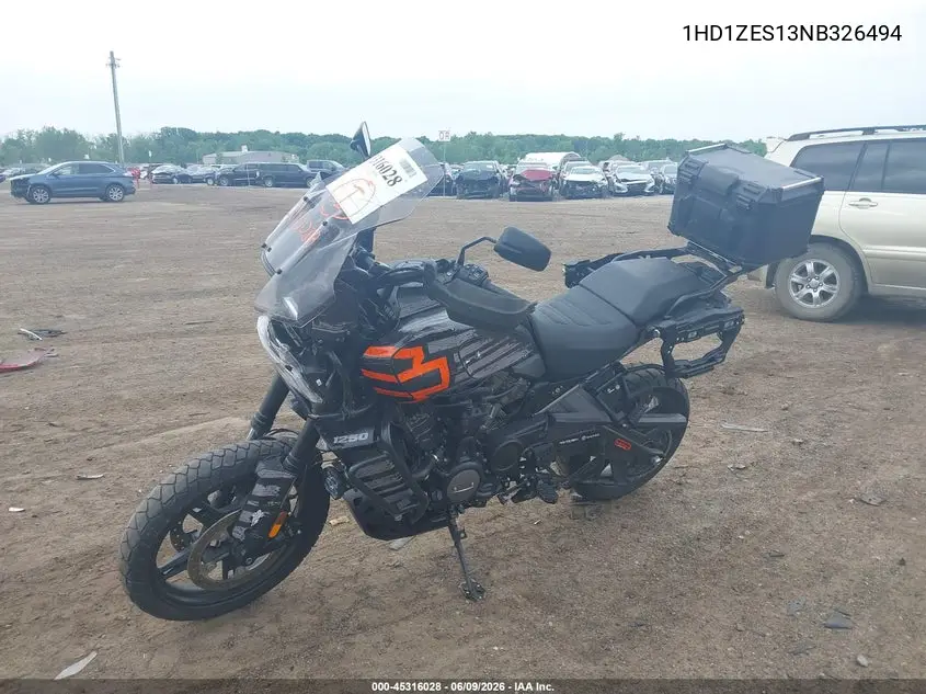 2022 Harley-Davidson Ra1250 S VIN: 1HD1ZES13NB326494 Lot: 45316028