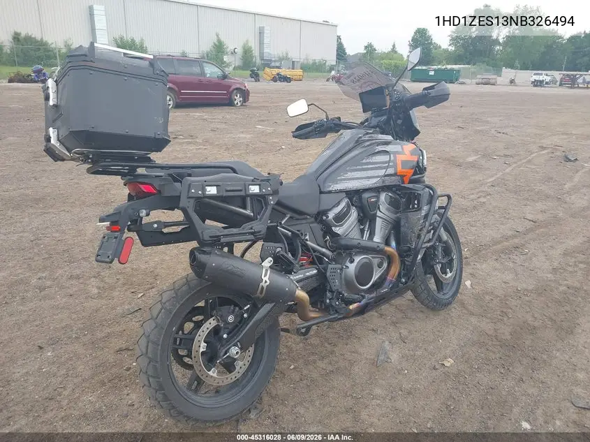 2022 Harley-Davidson Ra1250 S VIN: 1HD1ZES13NB326494 Lot: 45316028