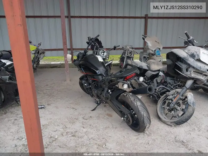2025 Harley-Davidson Ra1250 St VIN: MLY1ZJS12SS310290 Lot: 45119768