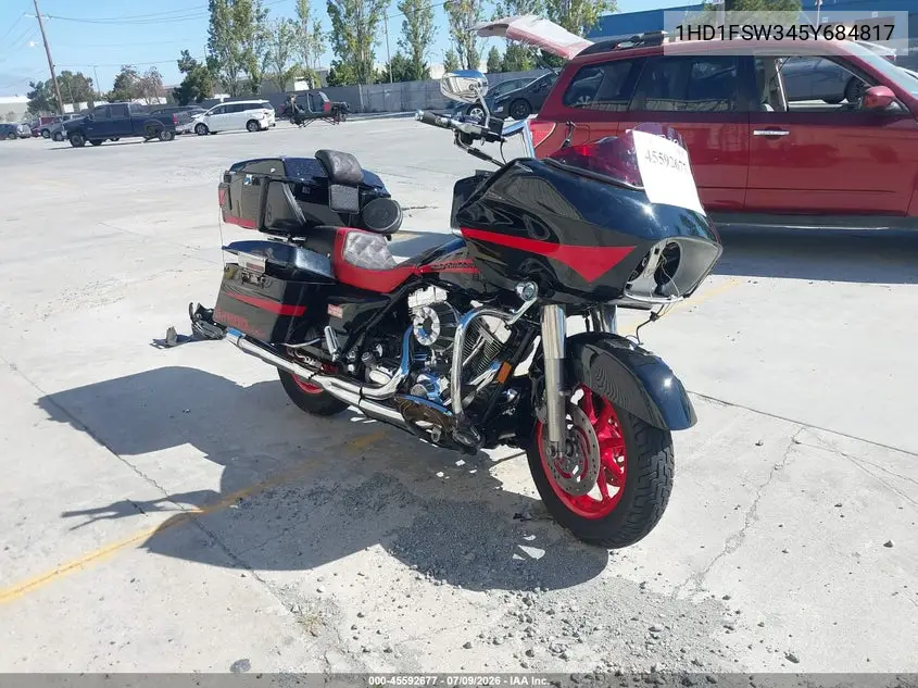 2005 Harley-Davidson Fltri VIN: 1HD1FSW345Y684817 Lot: 45592677