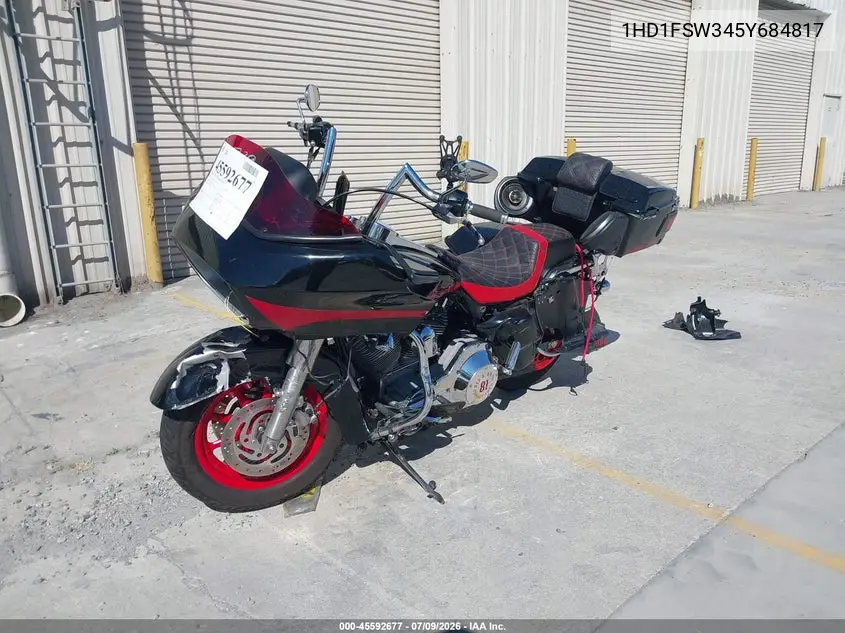 2005 Harley-Davidson Fltri VIN: 1HD1FSW345Y684817 Lot: 45592677