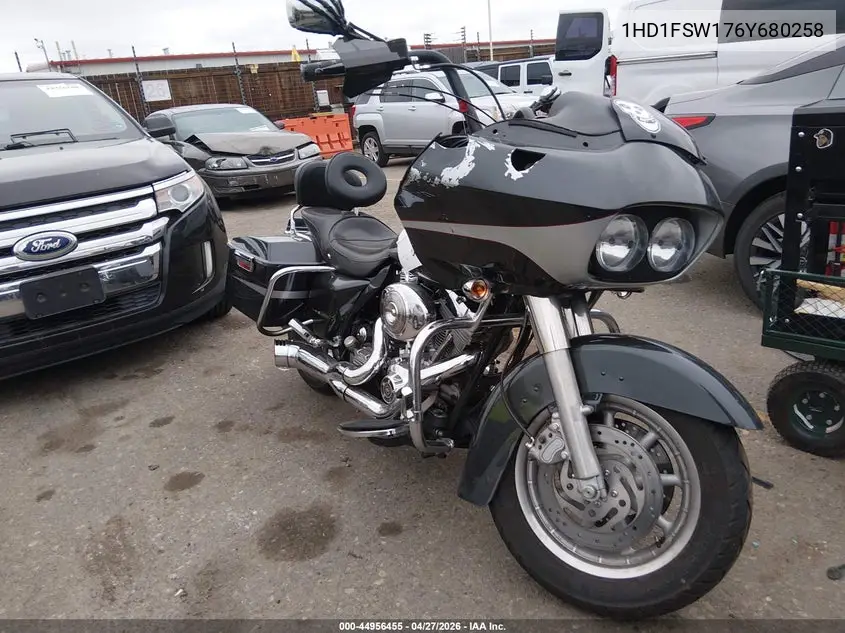 2006 Harley-Davidson Fltri VIN: 1HD1FSW176Y680258 Lot: 44956455