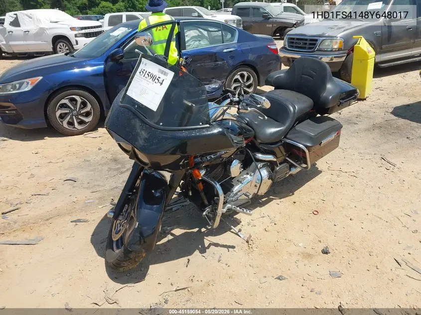 2008 Harley-Davidson Fltr VIN: 1HD1FS4148Y648017 Lot: 45159054