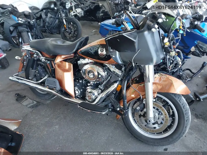 2008 Harley-Davidson Fltr 105Th Anniversary Edition VIN: 1HD1FS44X8Y624119 Lot: 45434683