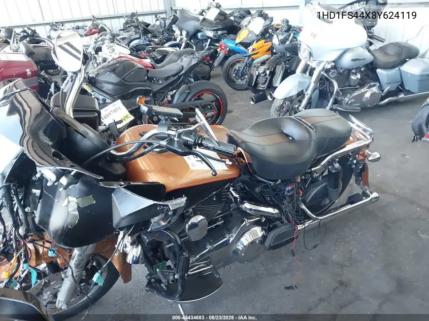2008 Harley-Davidson Fltr 105Th Anniversary Edition VIN: 1HD1FS44X8Y624119 Lot: 45434683