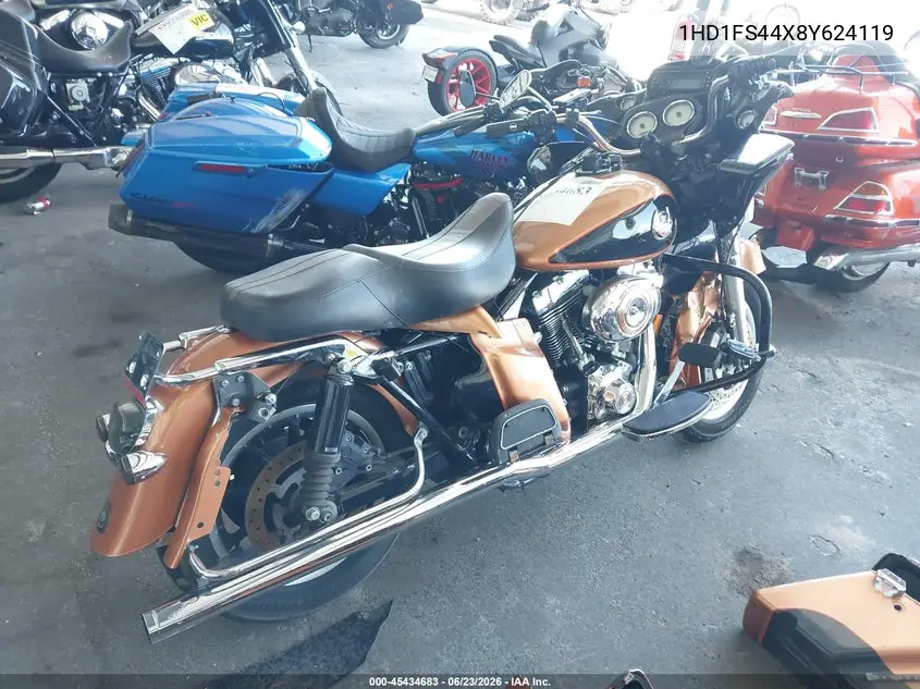2008 Harley-Davidson Fltr 105Th Anniversary Edition VIN: 1HD1FS44X8Y624119 Lot: 45434683