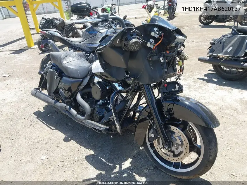2010 Harley-Davidson Fltrx VIN: 1HD1KH417AB620137 Lot: 45543892