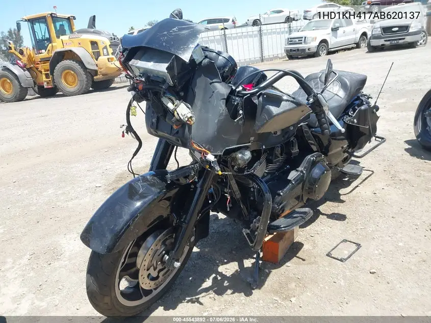 2010 Harley-Davidson Fltrx VIN: 1HD1KH417AB620137 Lot: 45543892