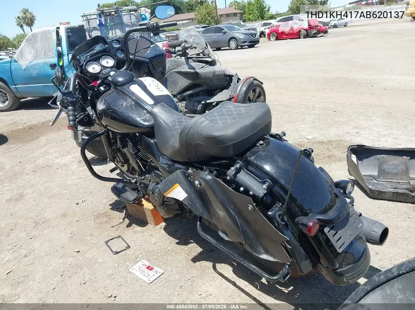 2010 Harley-Davidson Fltrx VIN: 1HD1KH417AB620137 Lot: 45543892