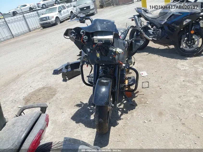 2010 Harley-Davidson Fltrx VIN: 1HD1KH417AB620137 Lot: 45543892