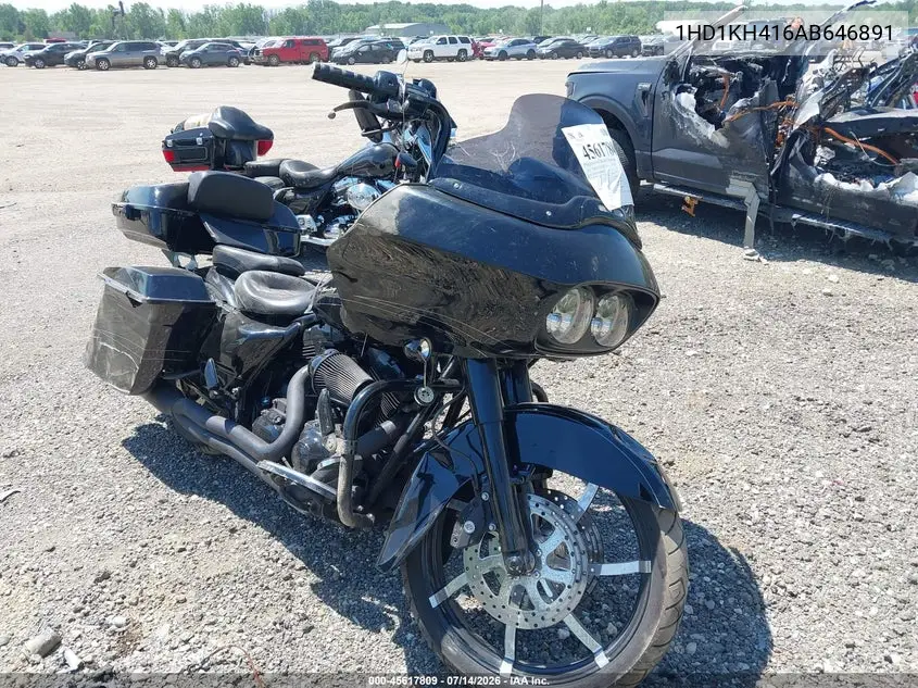 2010 Harley-Davidson Fltrx VIN: 1HD1KH416AB646891 Lot: 45617809