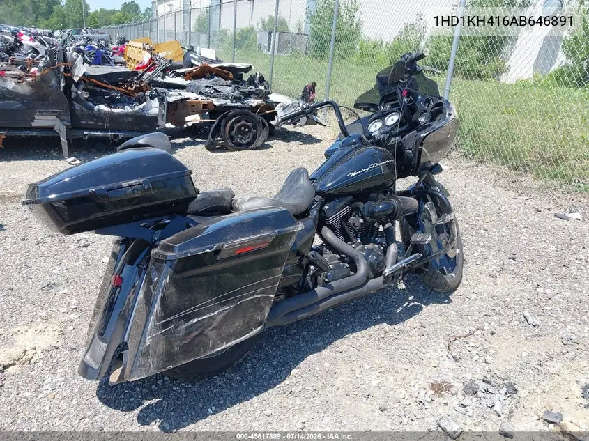 2010 Harley-Davidson Fltrx VIN: 1HD1KH416AB646891 Lot: 45617809