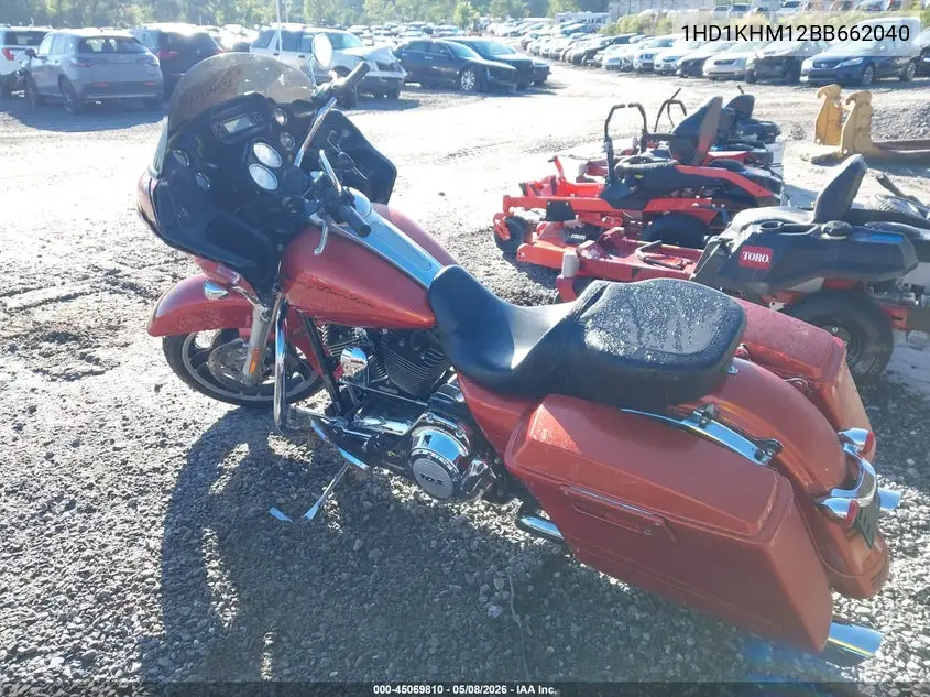 2011 Harley-Davidson Fltrx VIN: 1HD1KHM12BB662040 Lot: 45069810