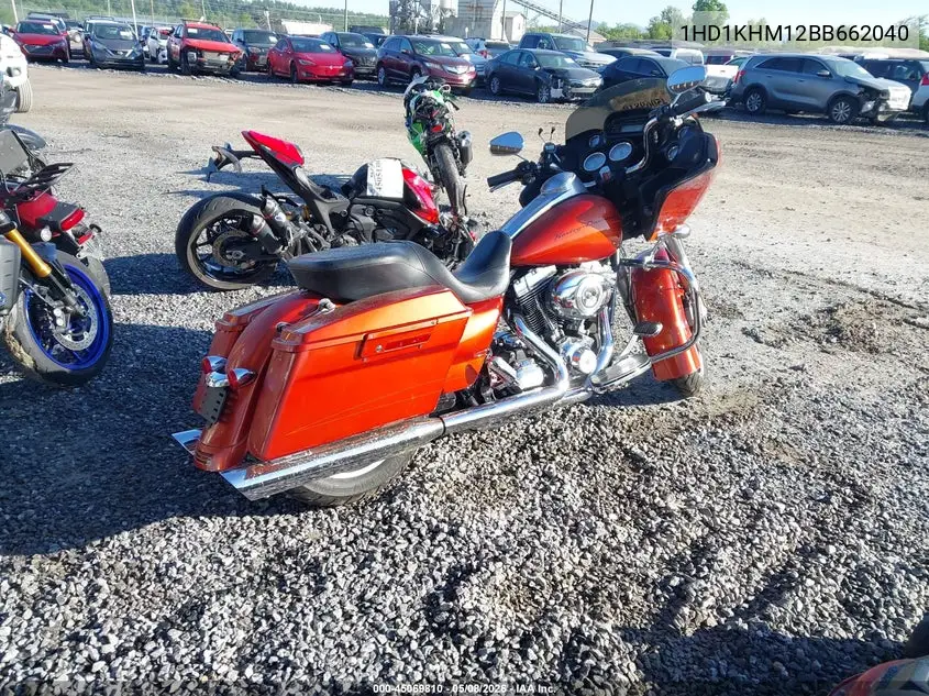 2011 Harley-Davidson Fltrx VIN: 1HD1KHM12BB662040 Lot: 45069810