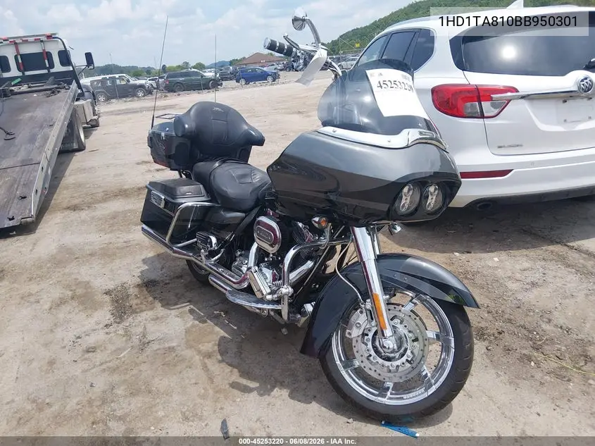 2011 Harley-Davidson Fltruse VIN: 1HD1TA810BB950301 Lot: 45253220