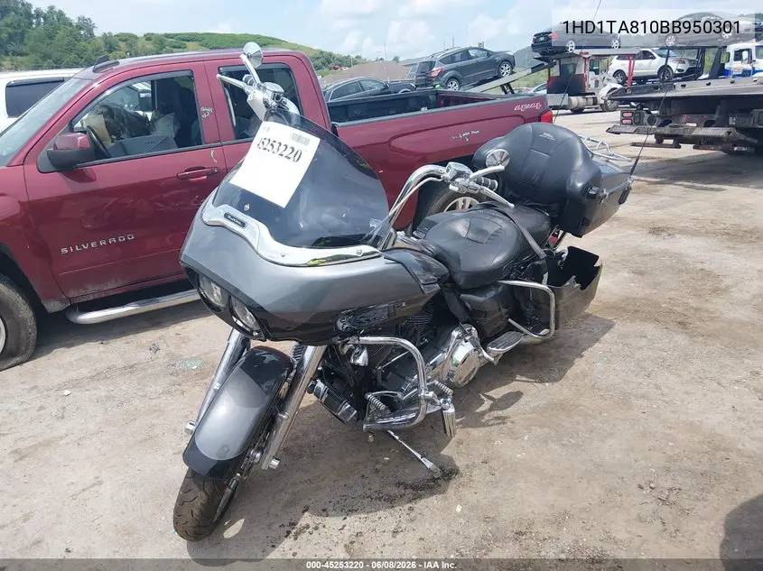 2011 Harley-Davidson Fltruse VIN: 1HD1TA810BB950301 Lot: 45253220