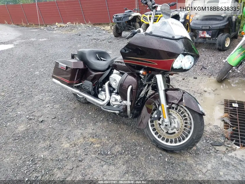2011 Harley-Davidson Fltru VIN: 1HD1KGM18BB638335 Lot: 45431161